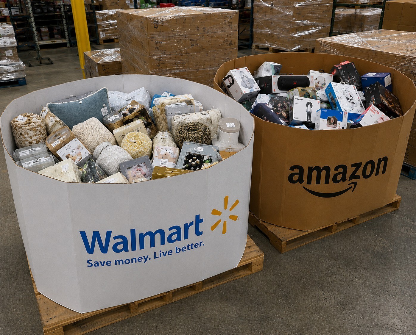 Amazon New Store Merchandise – Overstock Goods Lot