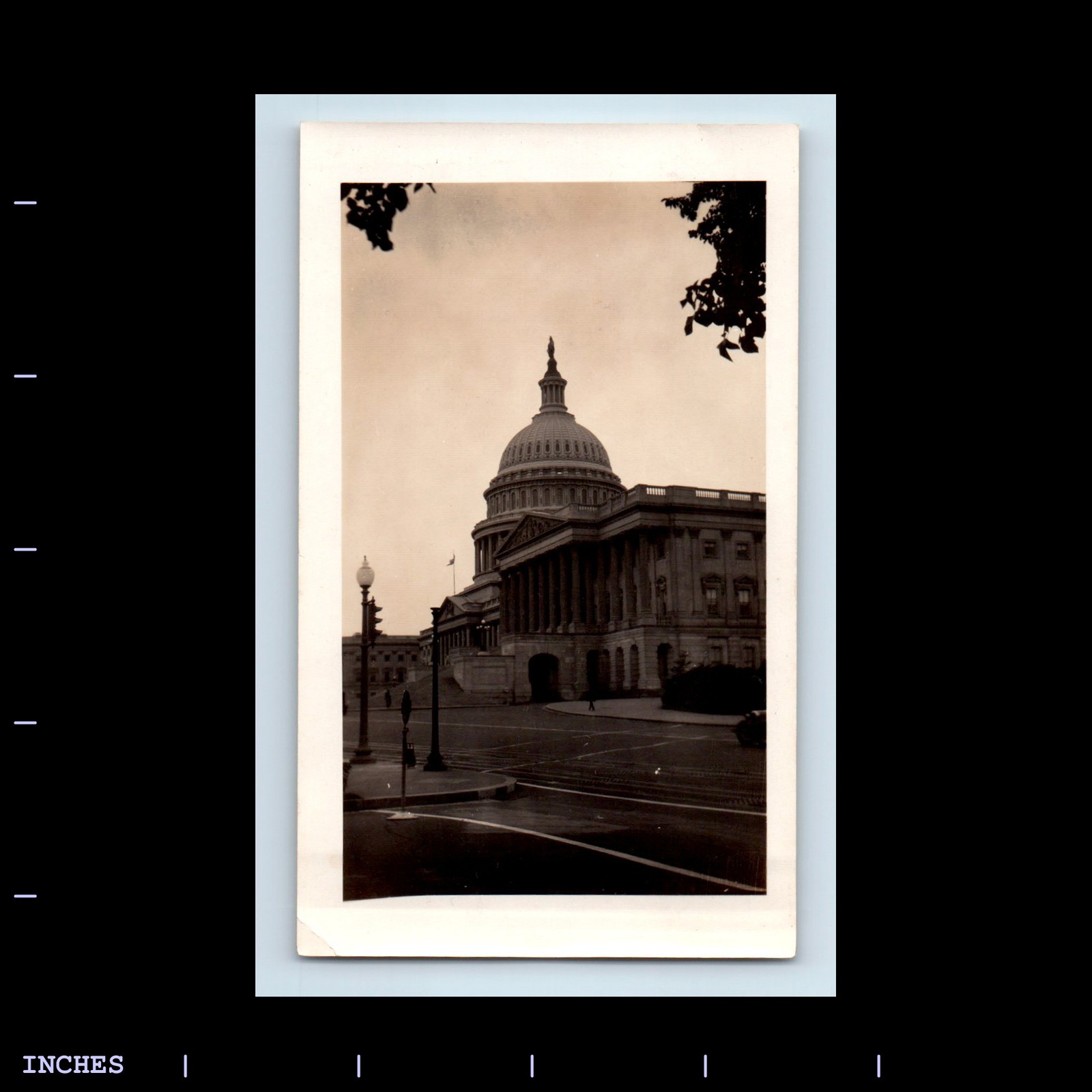 Old Vintage Photo WASHINGTON DC CAPITOL BUILDING