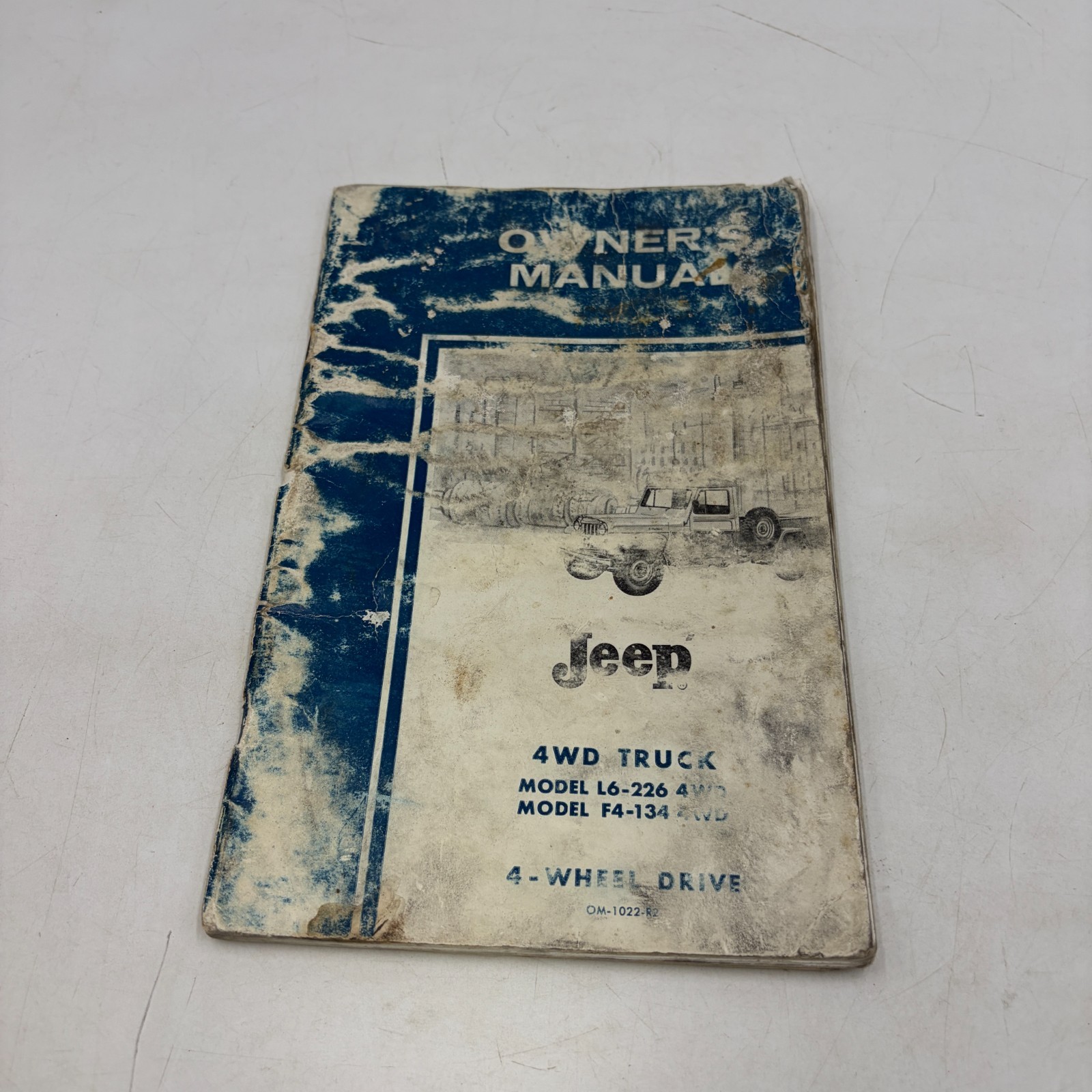 Original 1955-1962 Jeep L6 226/L4 134 4WD Owners Manual
