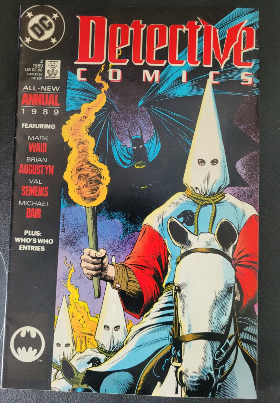 BATMAN DETECTIVE COMICS ANNUAL #1 2 3 4 (1989) DC COMICS CONTROVERSIAL BONUS