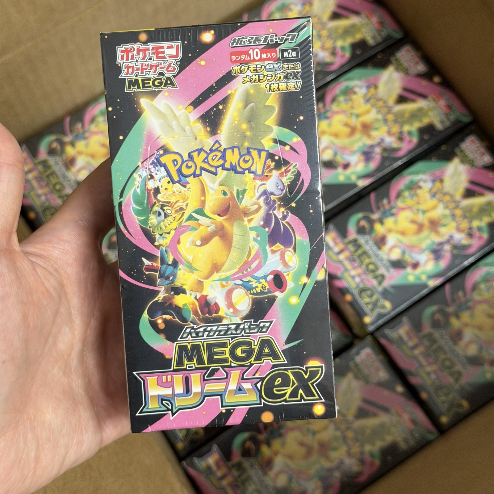 Pokemon TCG Game Card MEGA Dream ex M2a Booster Box w/Shrink PSL Japanese Sealed