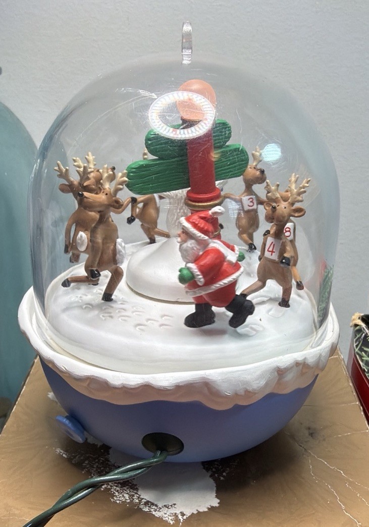 Vintage Hallmark Keepsake Magic Ornament Lot of 3 with Custom Tested lights