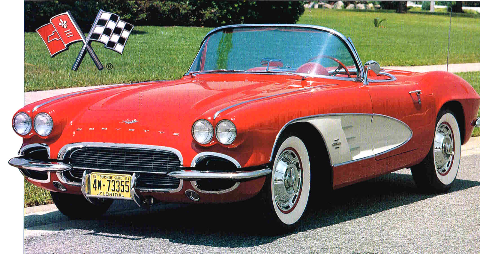 CHEVROLET Chevy CORVETTE SPEC SHEET / Brochure: 1960,1961,1962,
