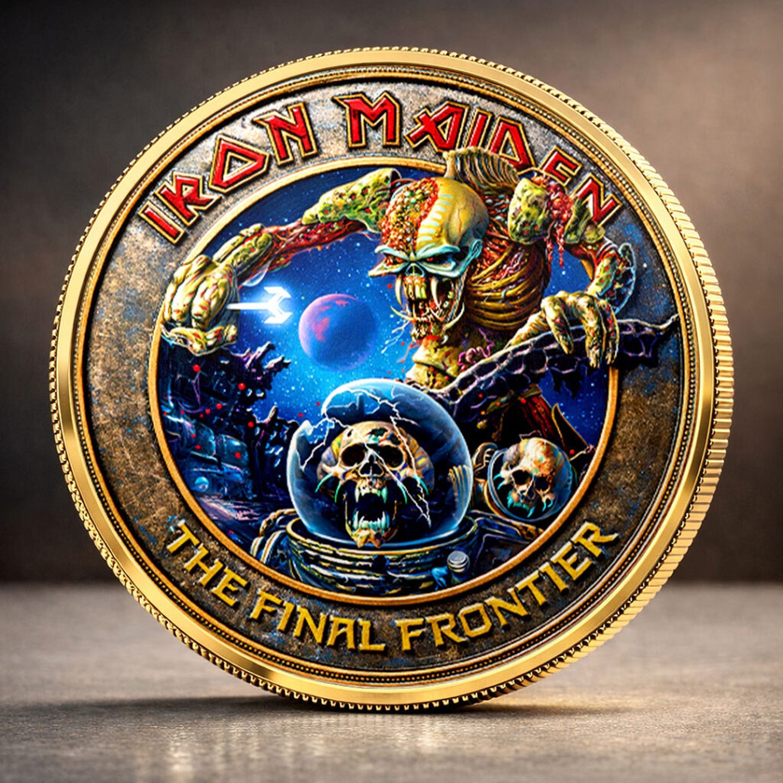 Iron Maiden Commemorative Coin IRON28