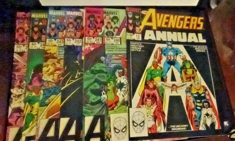 The Avengers #233-238 #240-245 Annual #12 Marvel 1983-1984 13 Issue Lot VF