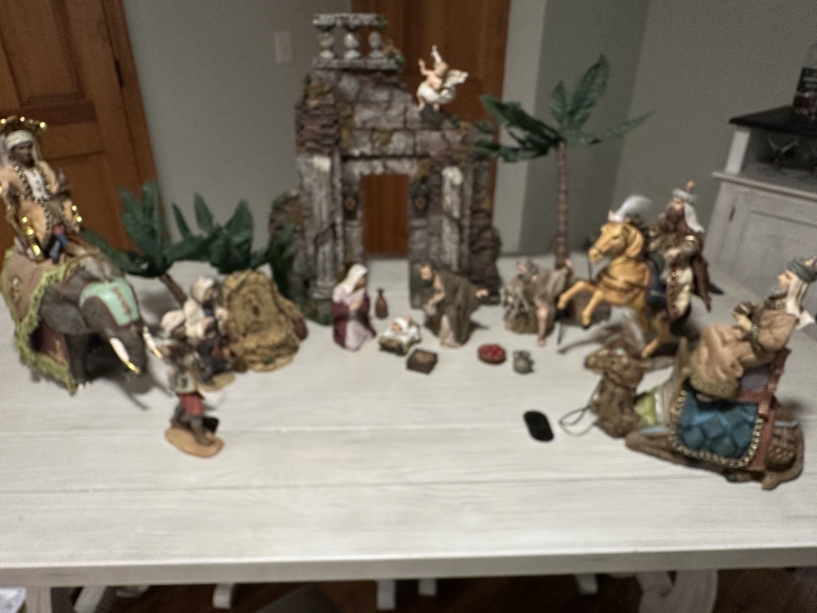 VINTAGE Kirkland Nativity Creche de Noel #790605 Costco Christmas - MAKE OFFER