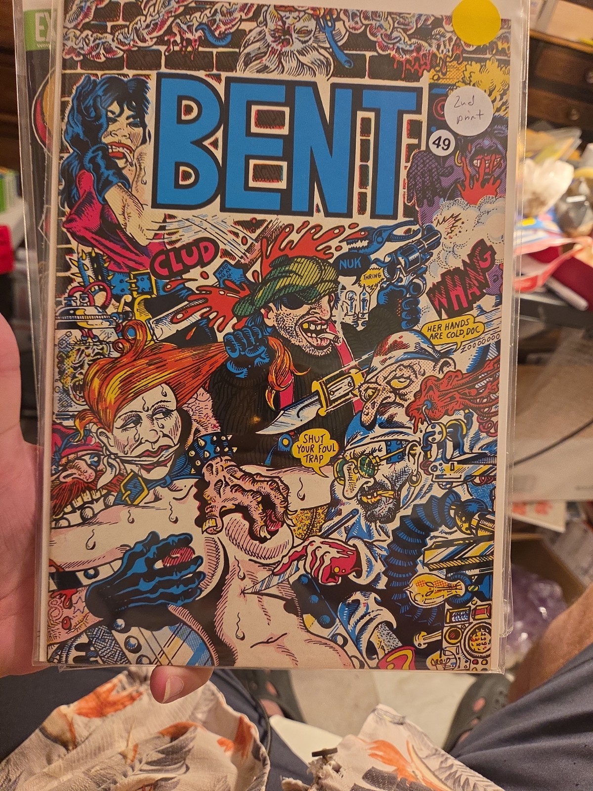 Bent S. Clay Wilson VF/NM ADULT Underground Comix Comic PetetheGreek 