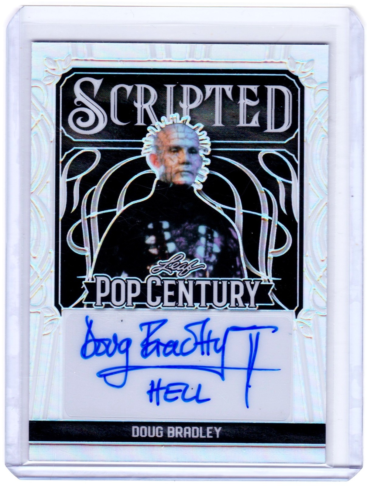 Doug Bradley 2024 Leaf Metal Pop Century Autograph Card /25 Pinhead Auto