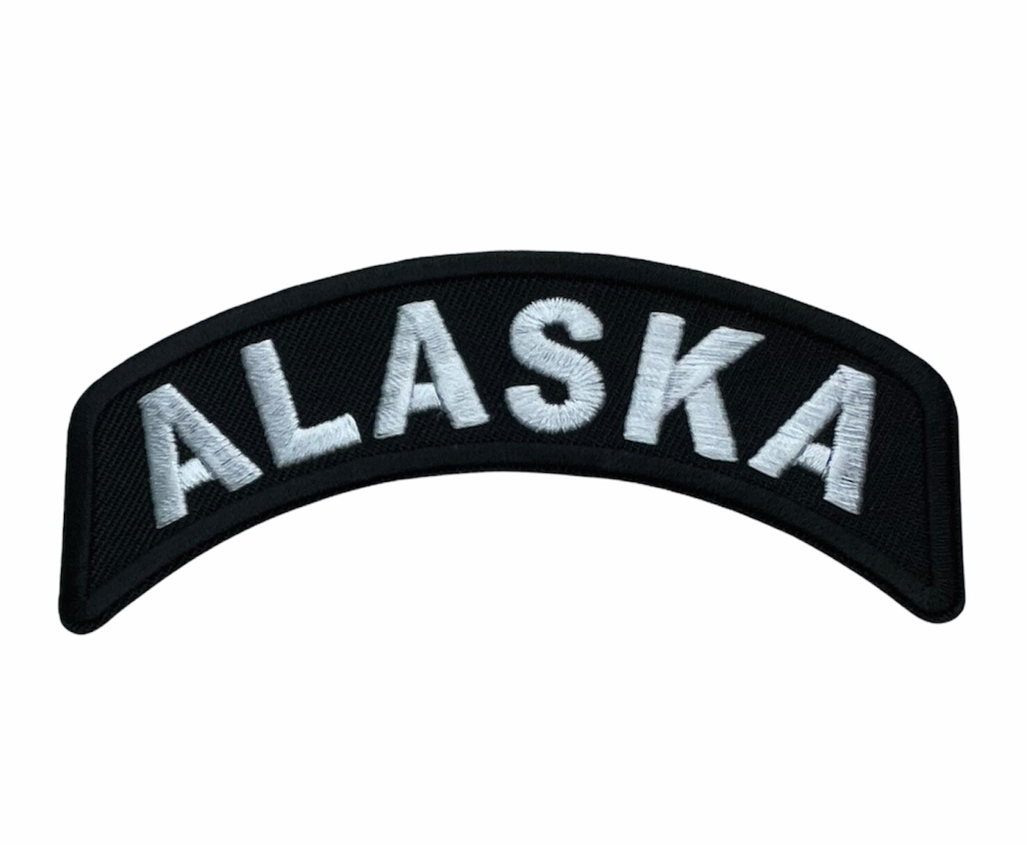 Alaska AK State Rocker Patch IV1429 F4D23V