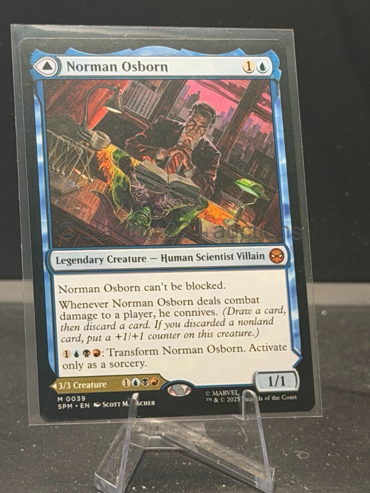 MTG 2025 MARVEL SPIDER-MAN - Norman Osborn // Green Goblin  #0039  Mythic