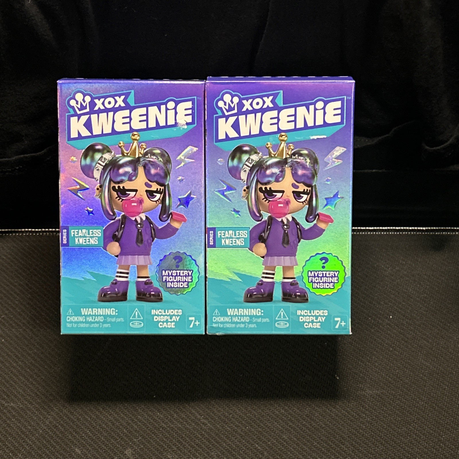 Lot of 2XOX Kweenie Mystery Figurine - Fearless Kweens Factory Sealed