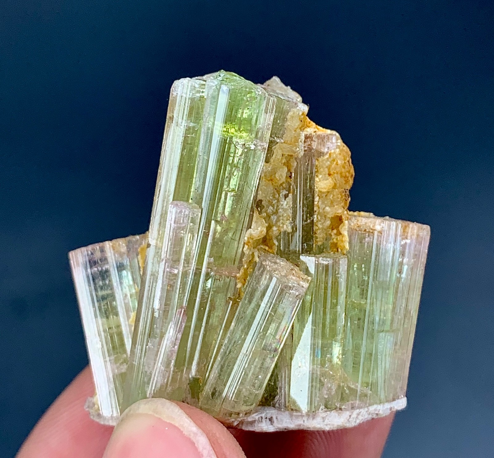 78 CTs Natural Tourmaline Cluster specimen from Afghanistan