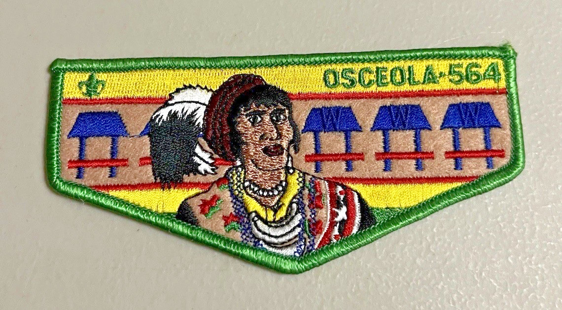 OA Lodge 564 Osceola F3 Flap Boy Scouts Florida
