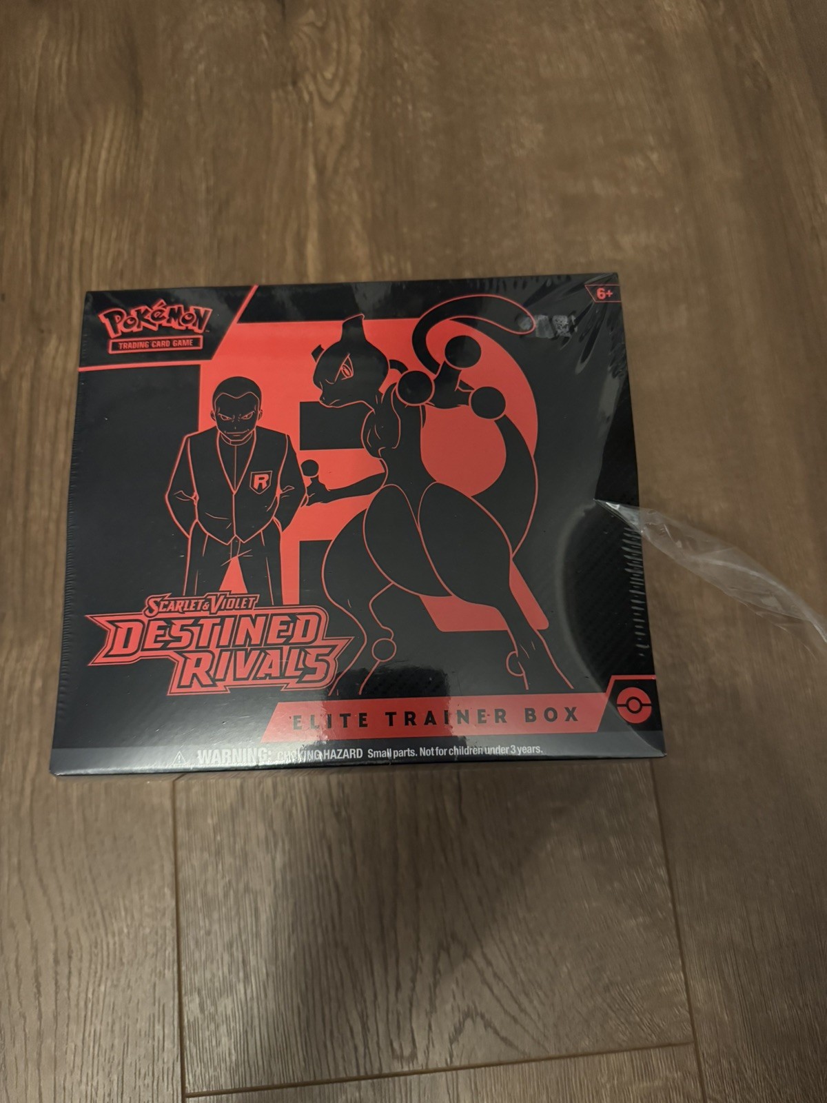 Pokemon TCG Destined Rivals Elite Trainer Box ETB Sealed And New *TORN SEAL*