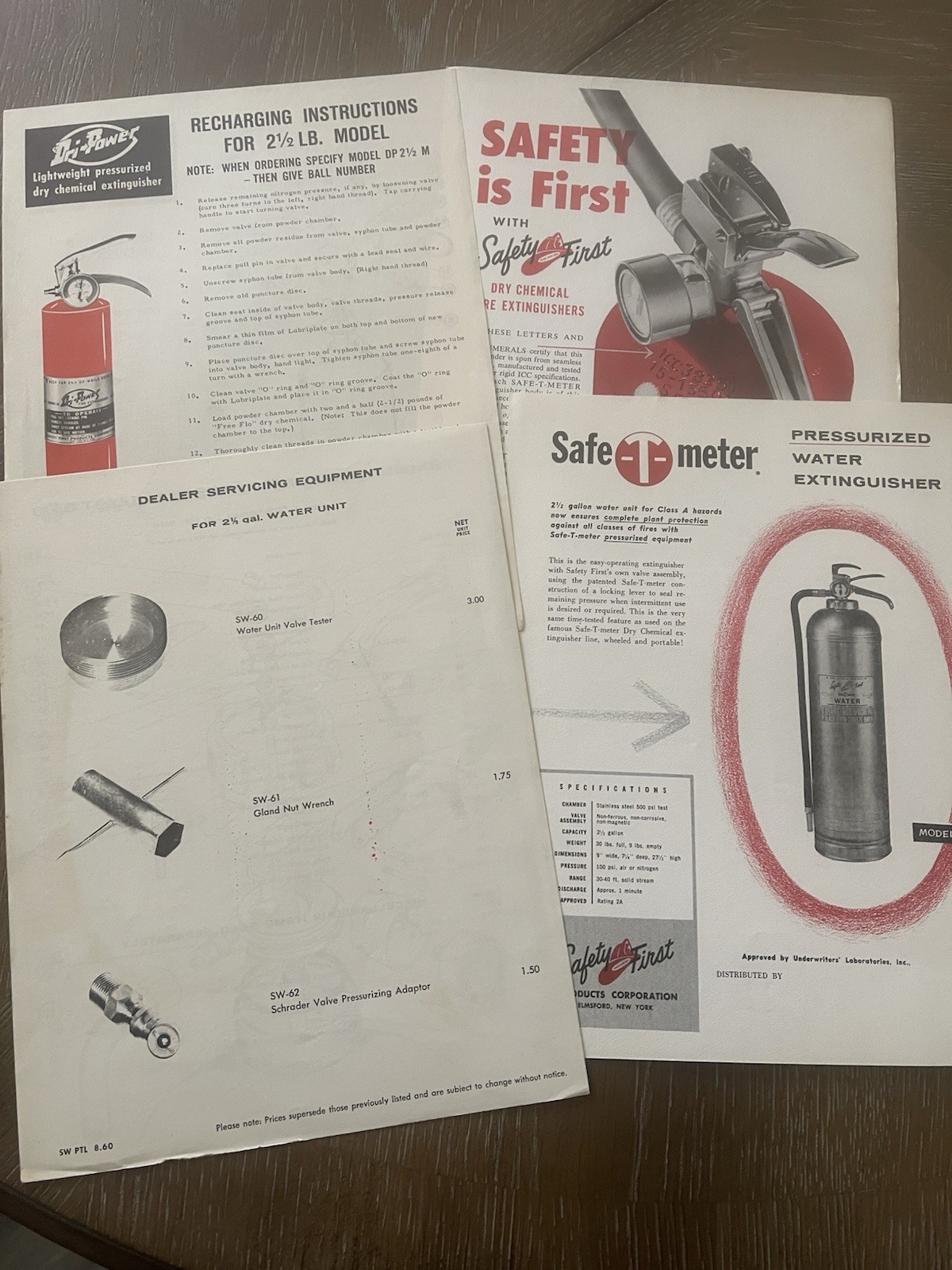 Safety First - Fire Extinguisher - Print Ads (4)  1960