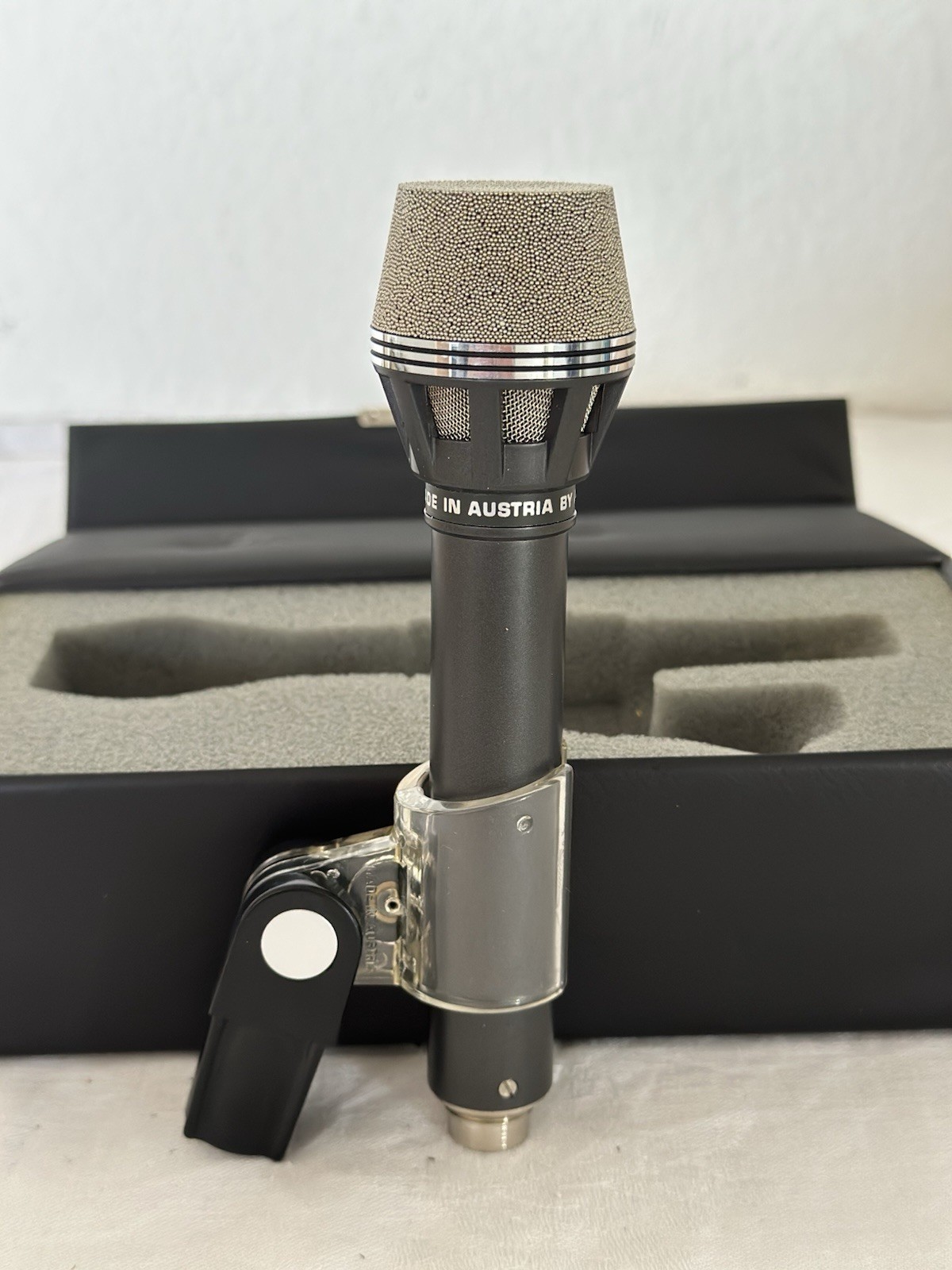 Vintage AKG Microphone For Beaulieu Made In Austria With Original Box