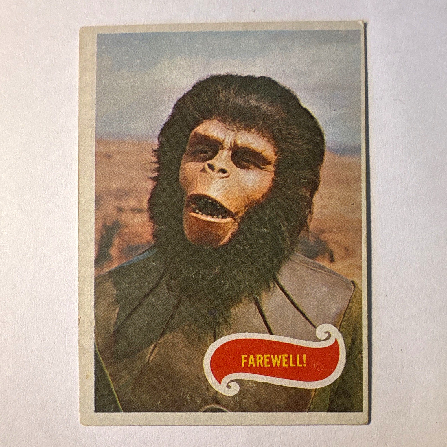 1968 Topps Planet of the Apes #42 Farewell Base Set Dr. Zira Taylor