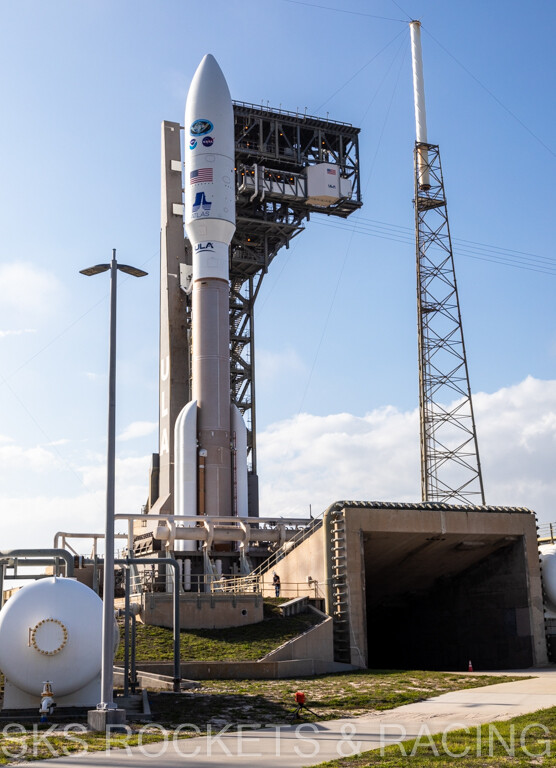 2022 MAR 1st ULA NOAA NASA ATLAS V 541 GOES-T GOES WEST WEATHER SATELLITE SLC41