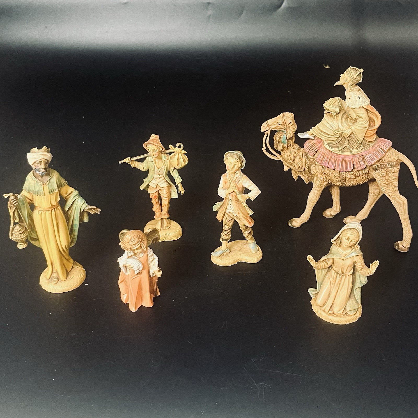 Fontanini by Roman Depose Lot Of 6 Nativity Figures 3- 4.25” Mixed Years