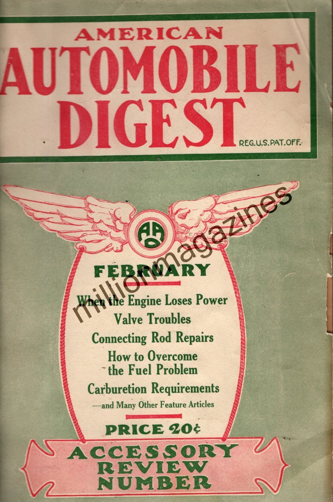 1922 Automobile Digest February - Hanson Six; Fox Air-cooled