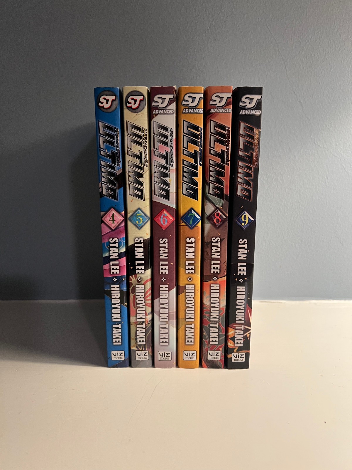 OOP HTF Ultimo English Manga Lot (Volumes 4,5,6,7,8,9) Viz Media Stan Lee