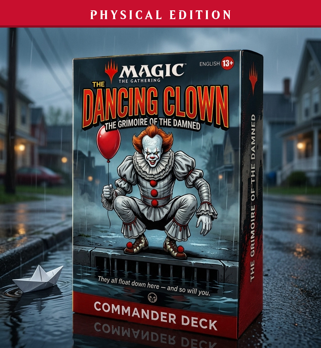 Pennywise, PRINTED 100 Card Commander Deck, MTG EDH