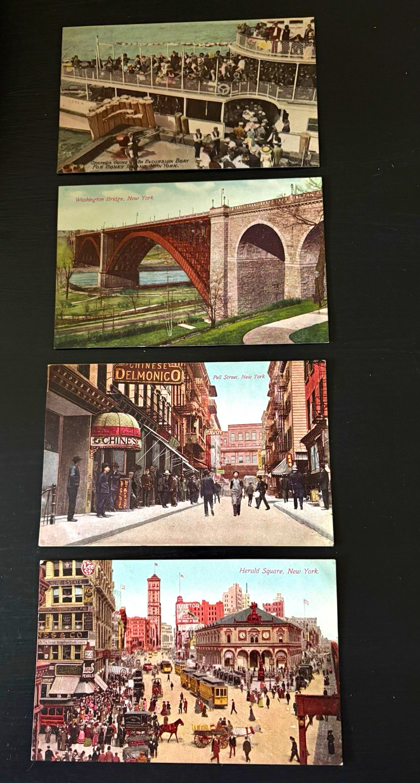 30 Antique NYC Postcards c1903-1915 New York City Tuck Chinatown Brooklyn Unused