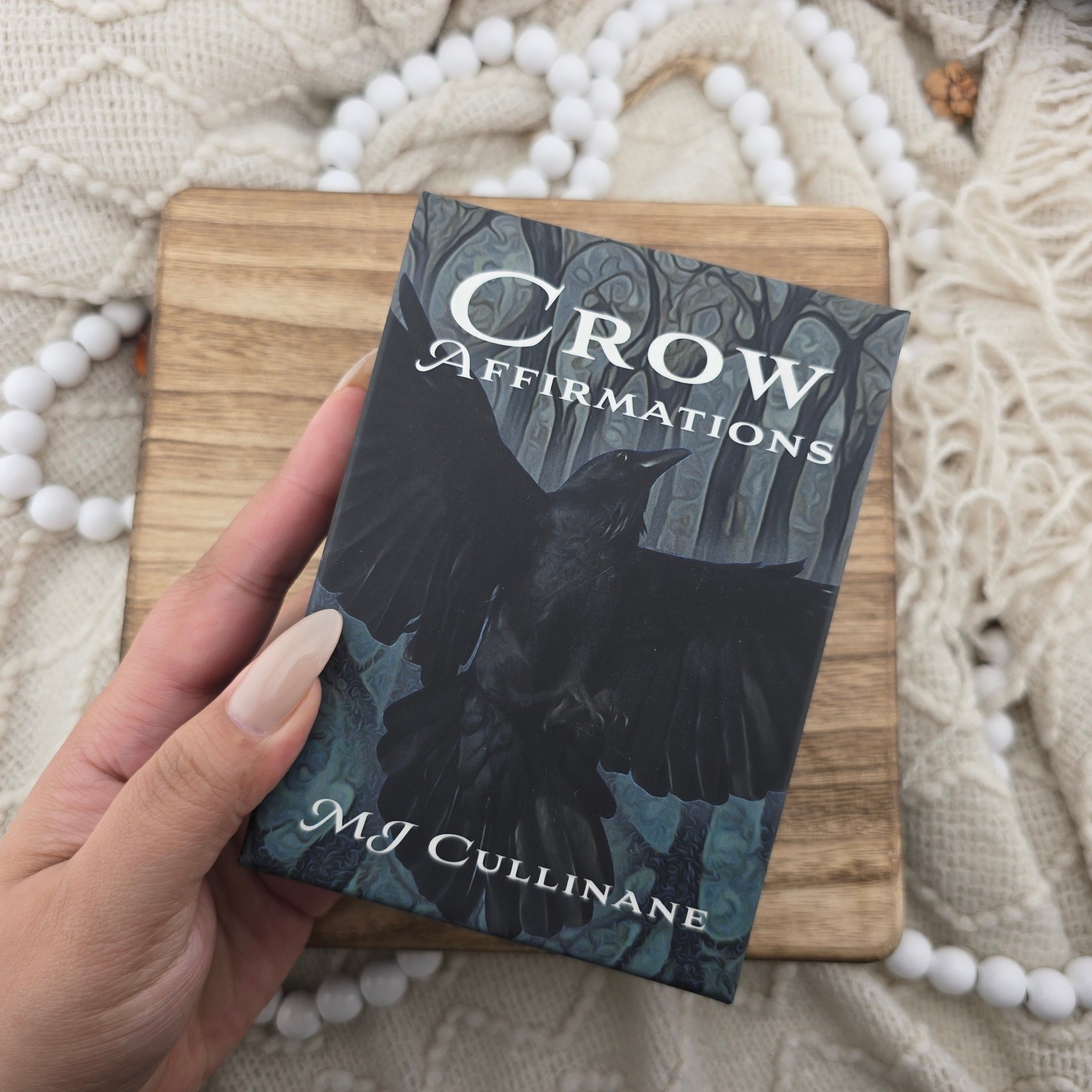 Crow Affirmations Oracle Cards 96 Card Complete Deck Indie 1st Edition