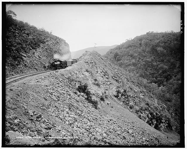 Photo:Villar Mexico 1900s Summit Mountain Railway Steam Train Pass