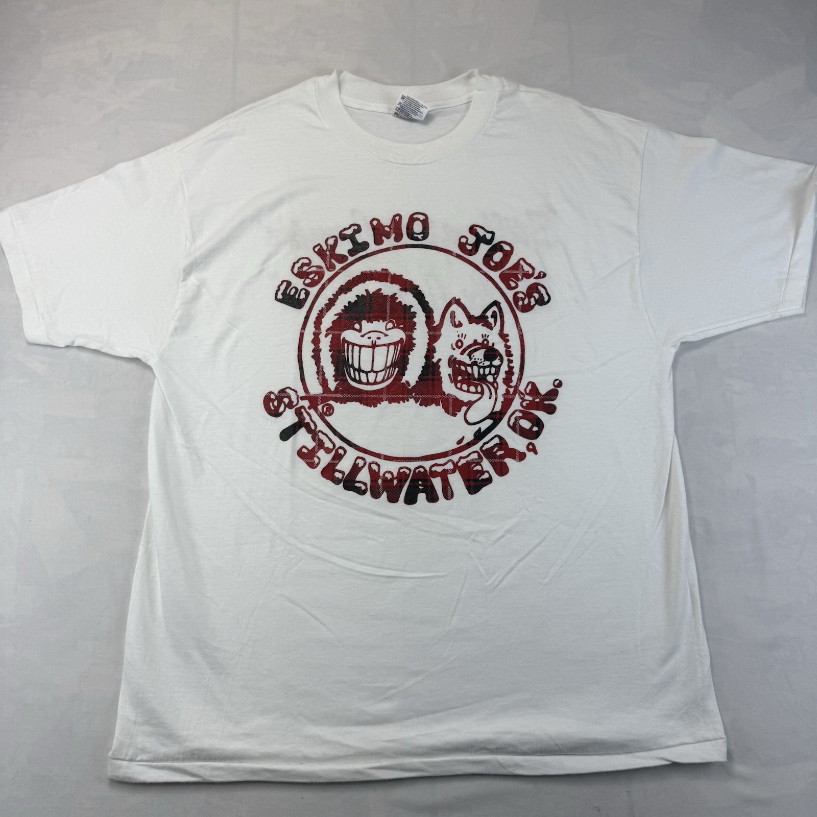 Vintage Eskimo Joe’s Stillwater OK Single Stitch T Shirt USA XL Hanes Beefy T