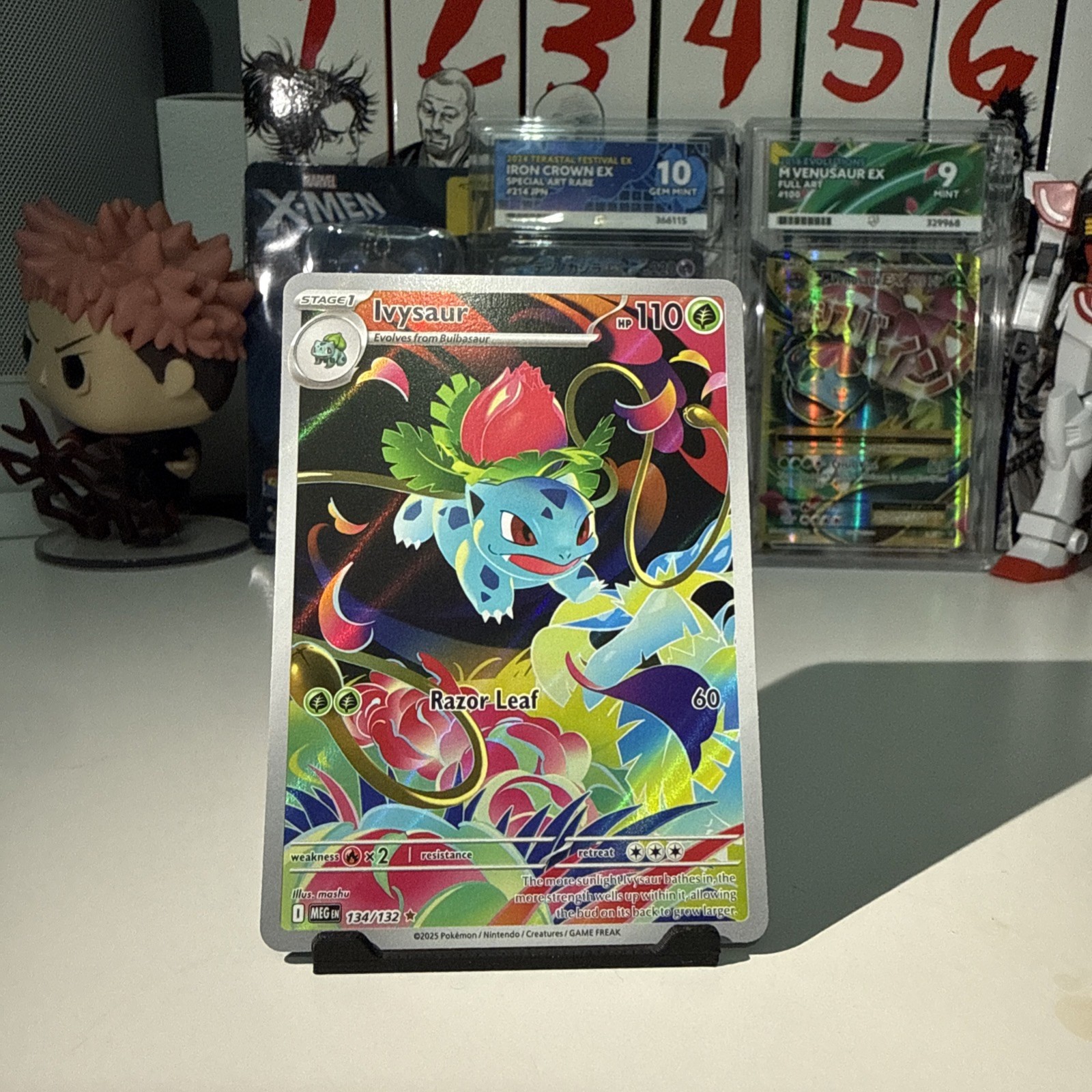Ivysaur • 134/132 IR • Pokémon TCG Mega Evolution *NM*