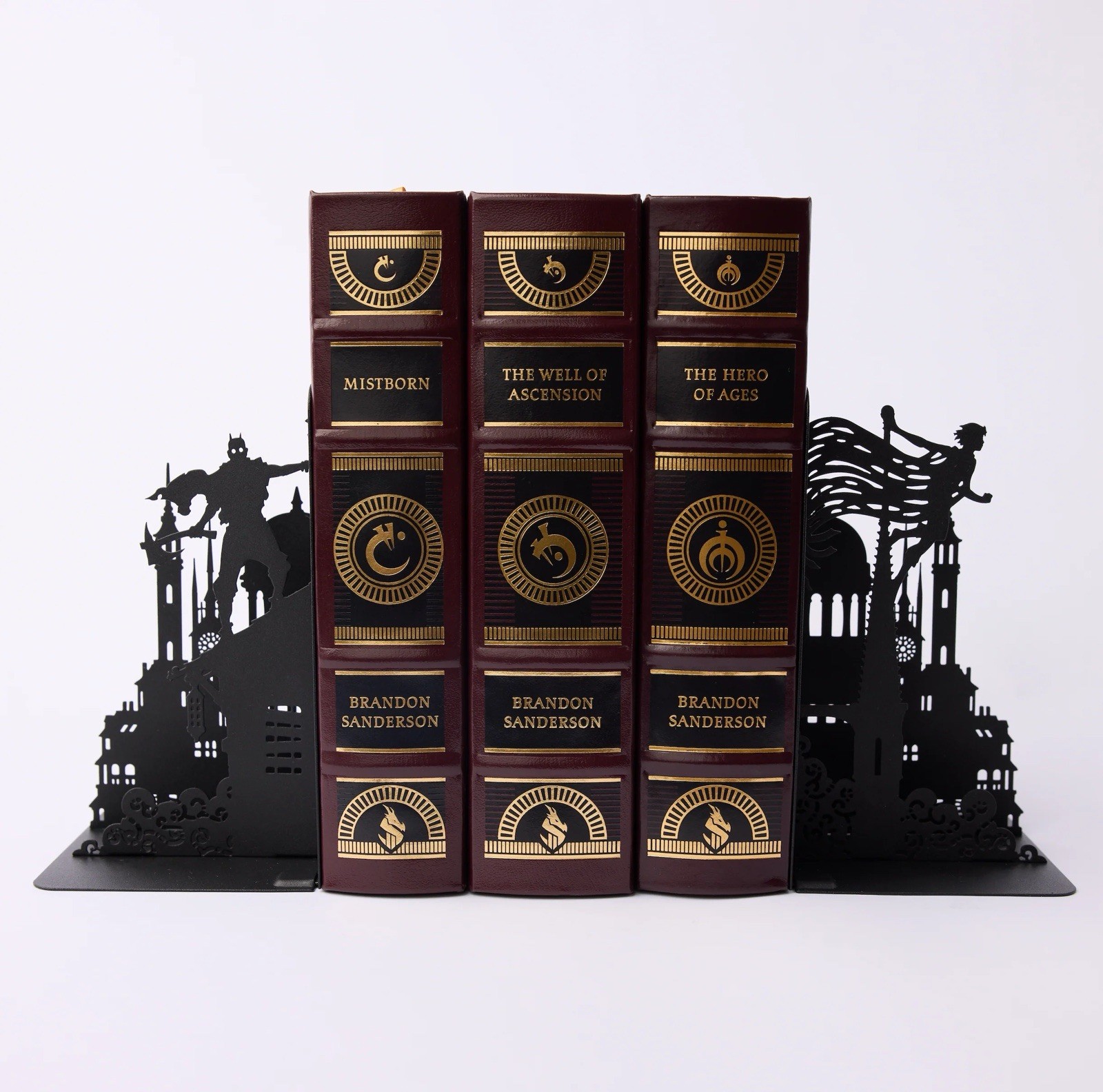 Mistborn Bookends - Brandon Sanderson - Dragonsteel - RARE - Sealed - Unopened