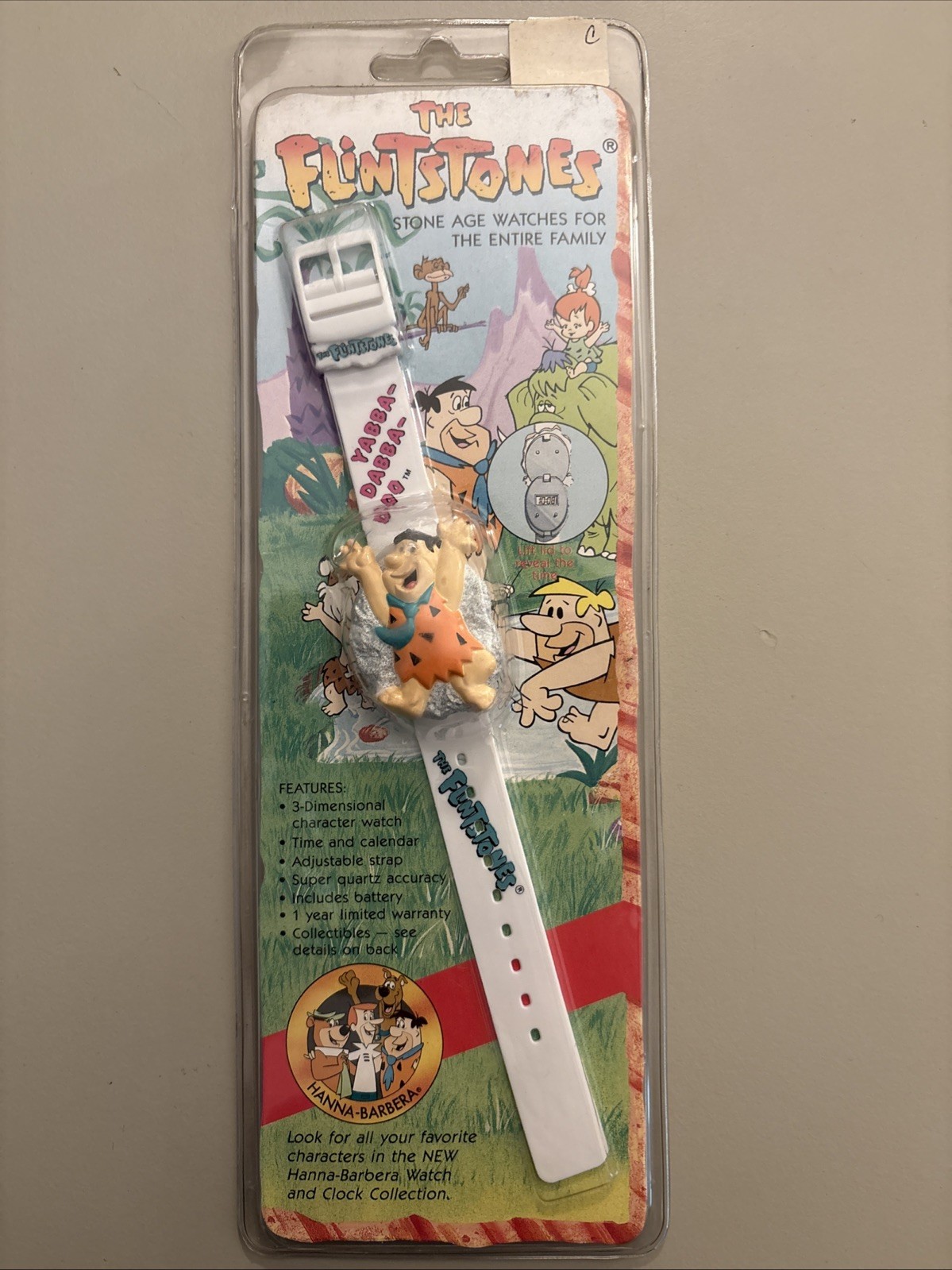 1991 Hannah Barbara Fred Flintstone Watch