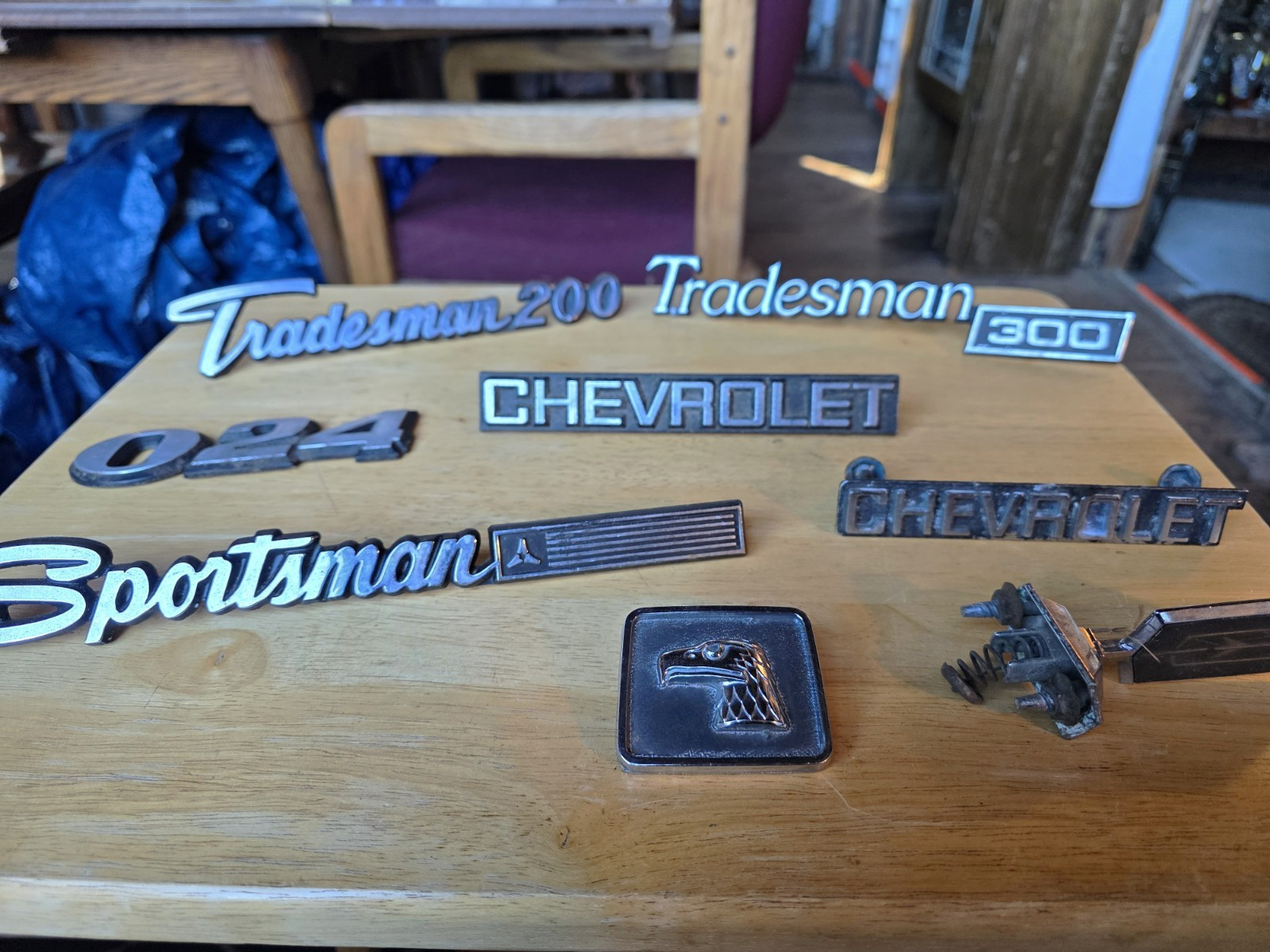8 Vintage Car Emblems