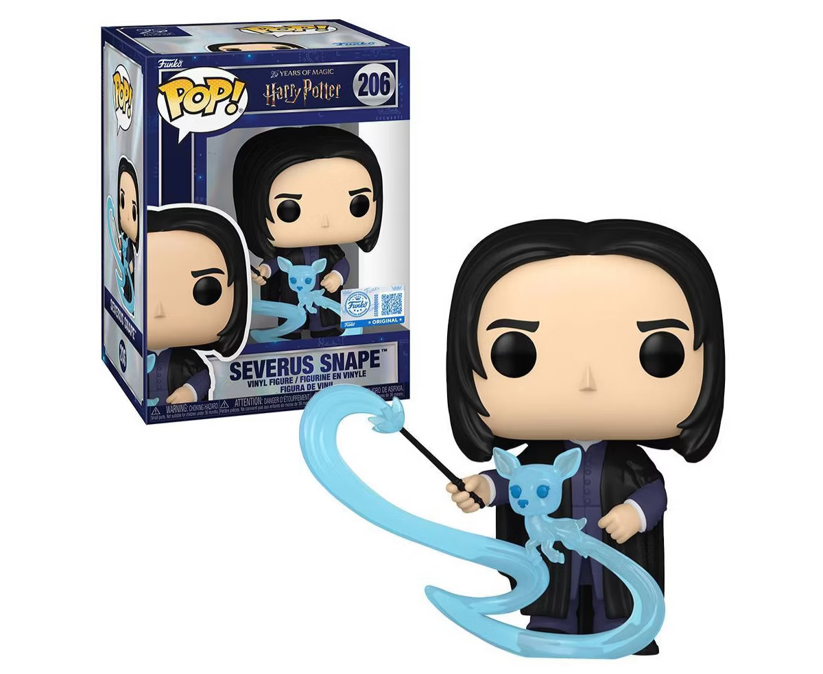Funko Pop Severus Snape with Patronus #205 Harry Potter Exclusive + Pro PRESALE