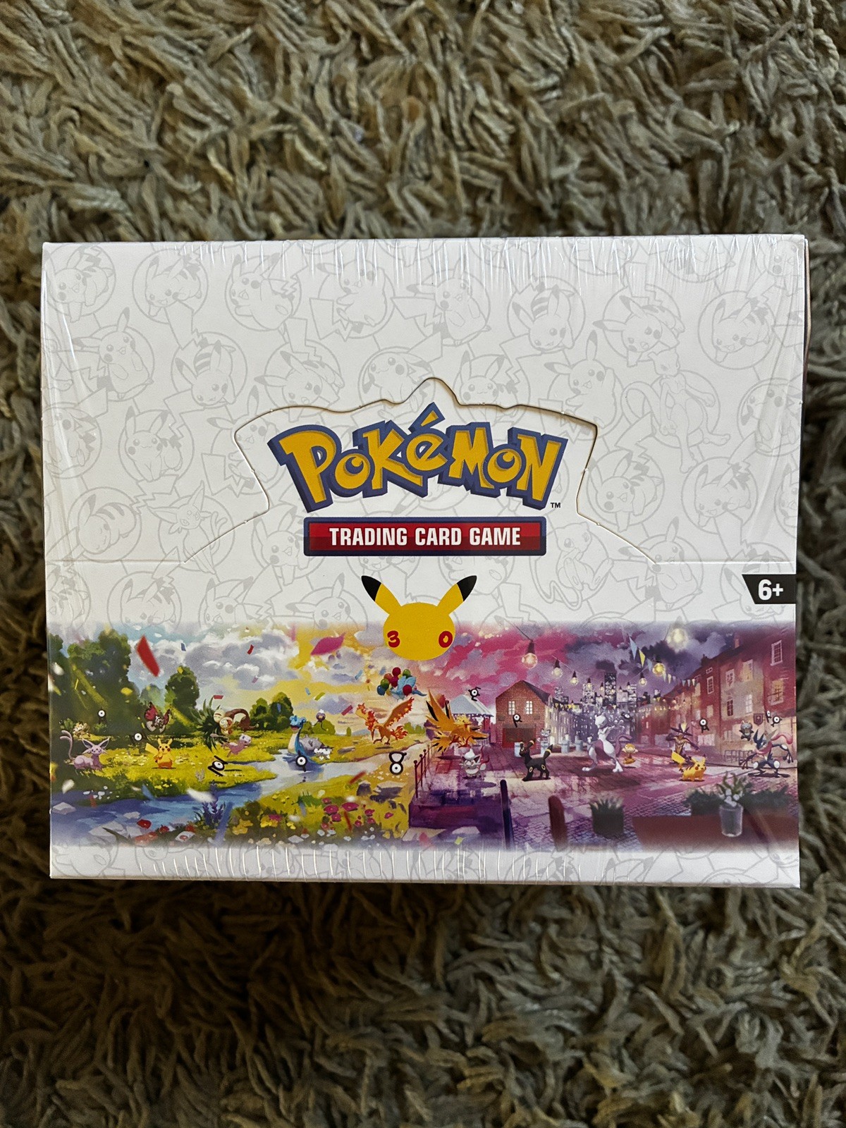 Pokemon TCG 30th Anniversary Mini Tins Display Case New Sealed