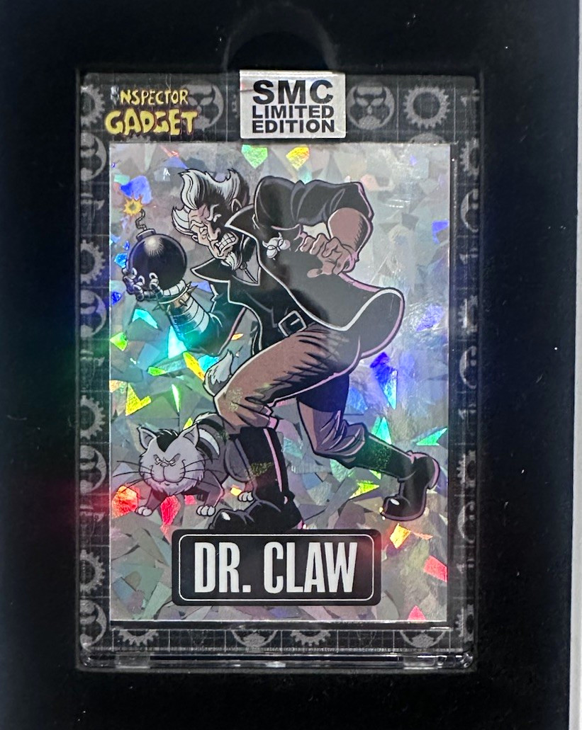 ULTRA-RARE 2026 SMC INSPECTOR GADGET DR. CLAW CRACKED ICE PARALLEL NUMBERED 7/50