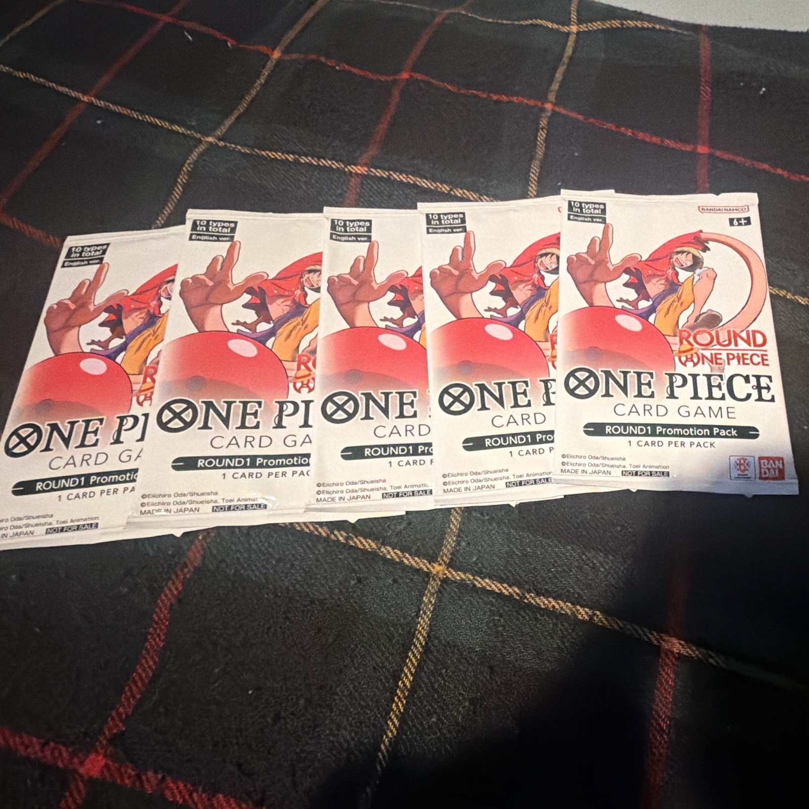 One piece round 1 Promo Packs