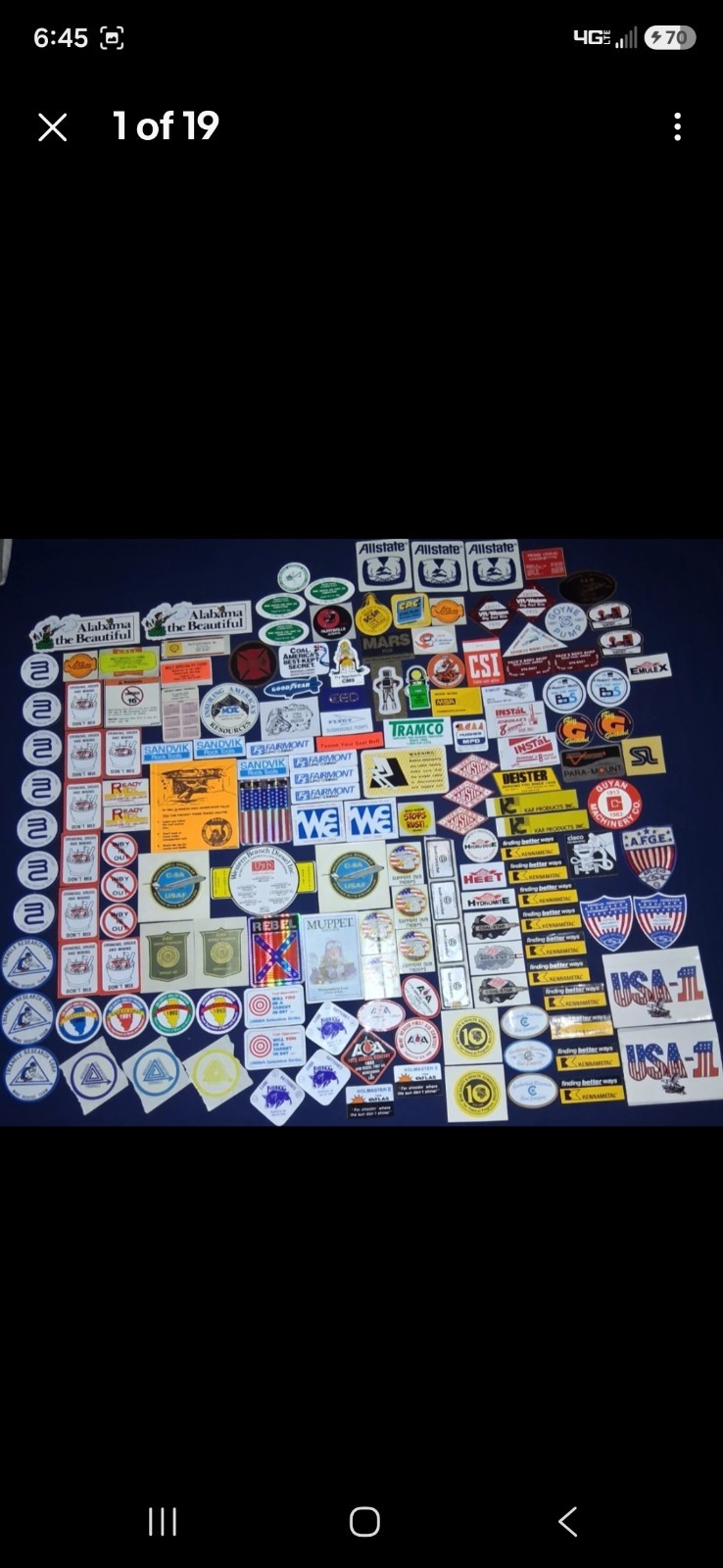 295 Coalmining Nos Stickers 