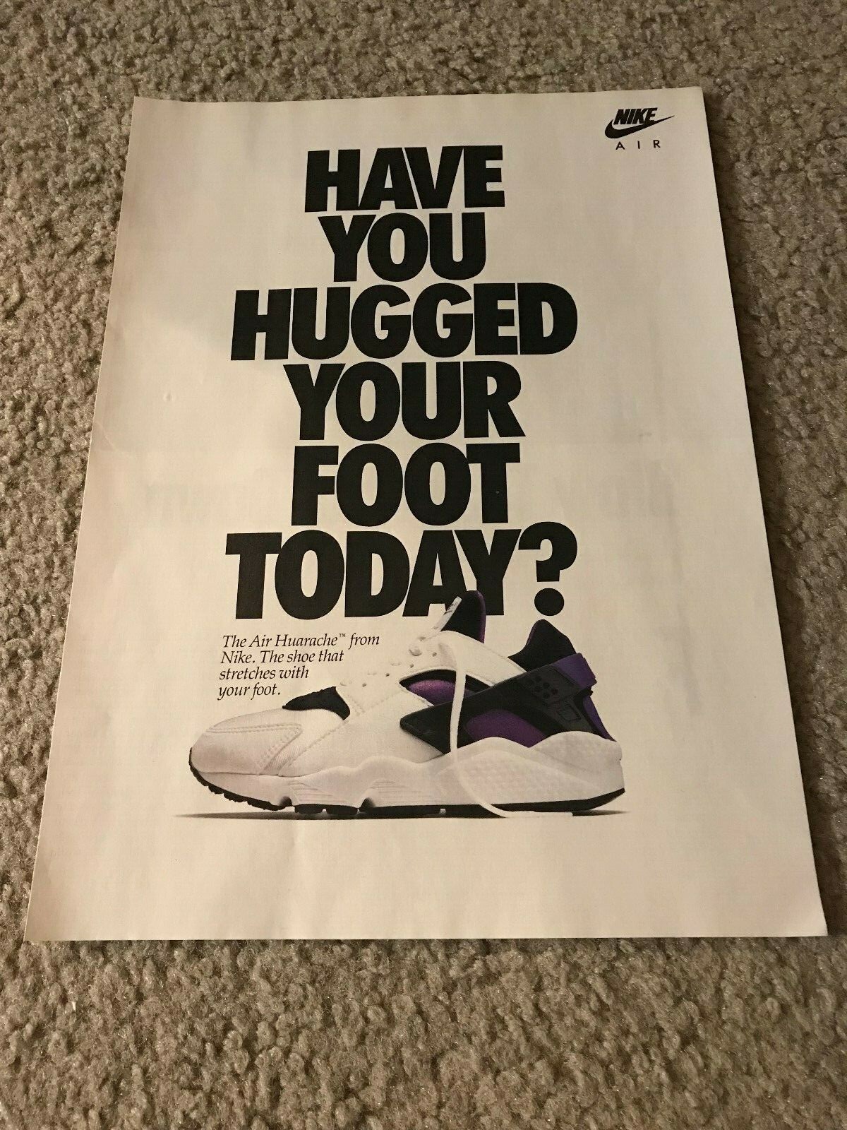 Original 1992 NIKE AIR HUARACHE 