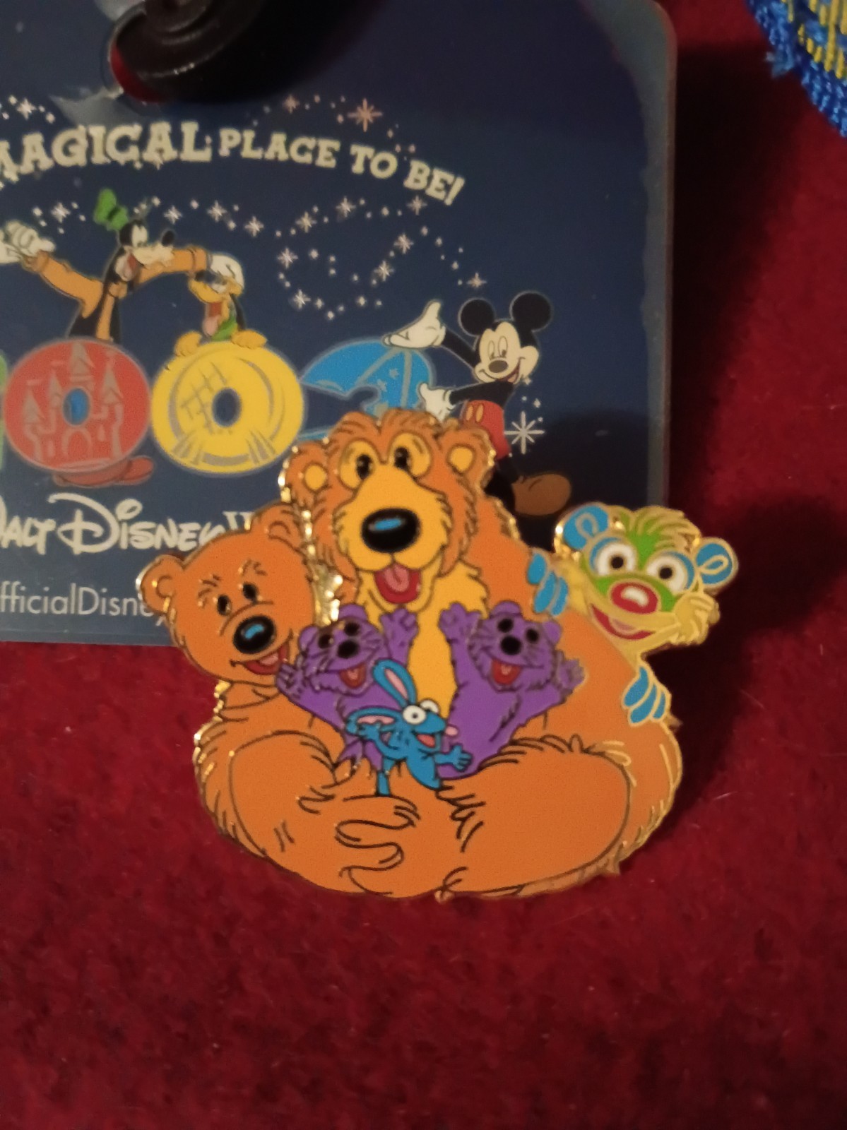 BEAR IN THE BIG BLUE HOUSE Pin Disney + 6 more & Lanyard *See Description/photos