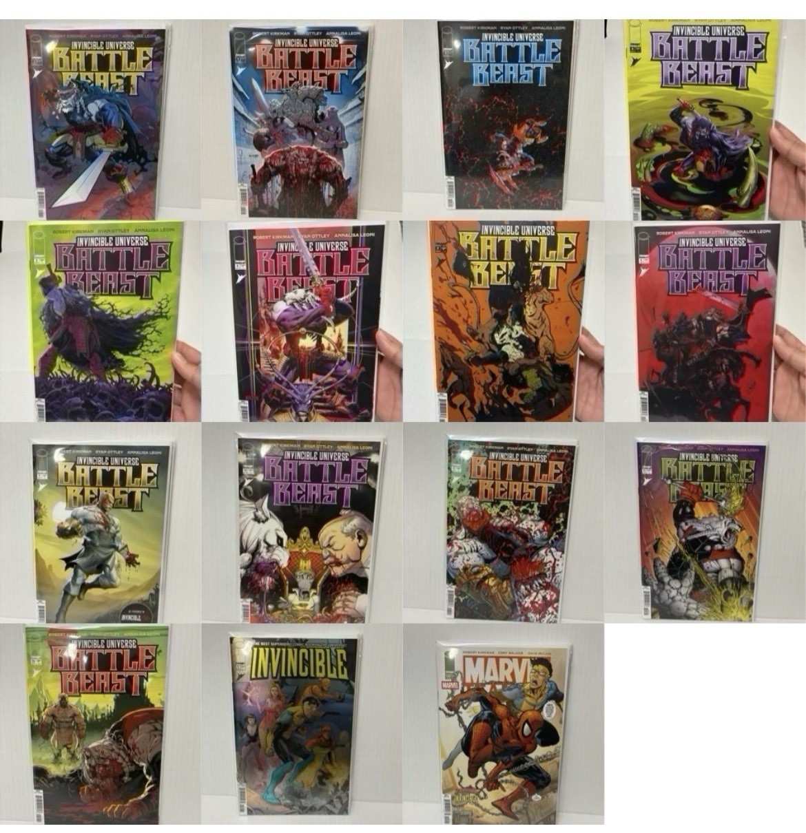 Invincible Battle Beast 1-12 1st Prints Complete Series Image Comics