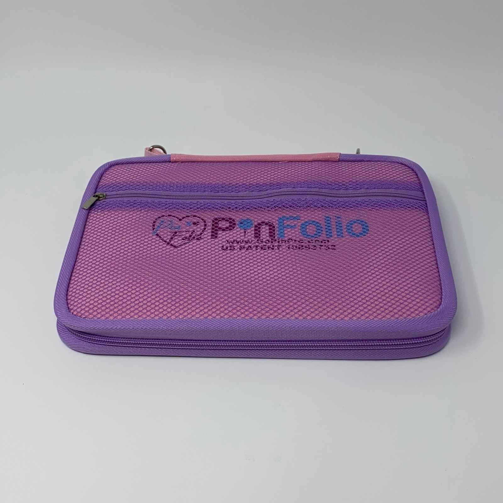 GoPinPro PinFolio Classic Pin Trading Bag Pink/Lavender