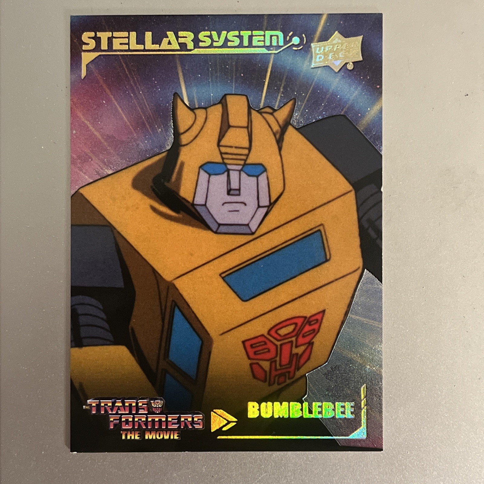 Bumblebee SS-2 Stellar System Transformers 40th Upper Deck Supernova /99