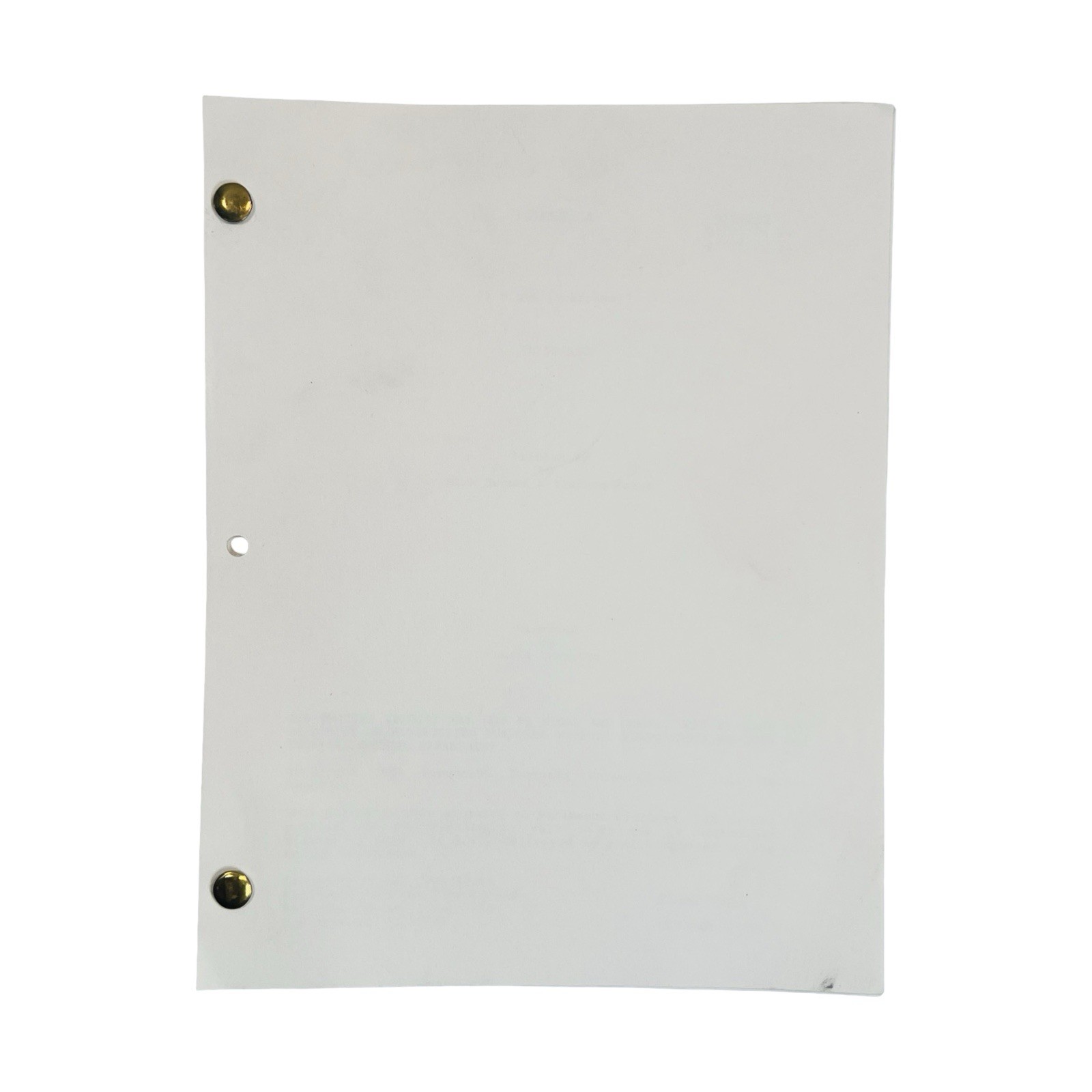 Star Trek Enterprise A Night in Sickbay Script Final Draft 2002 Berman Braga