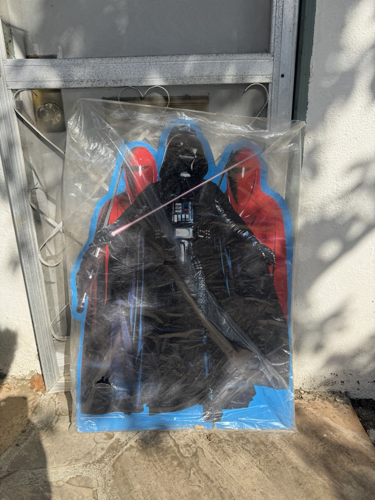 Vintage 1983 LucasFilm Licensed Promo Star Wars Darth Vader Cardboard Cutout NOS