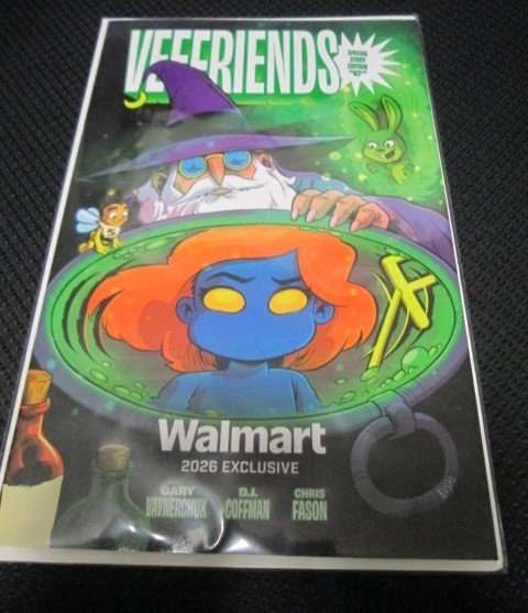 2026 NYCC Veefriends Exclusive Comic Walmart NY Comic Con. Brand New Sealed 