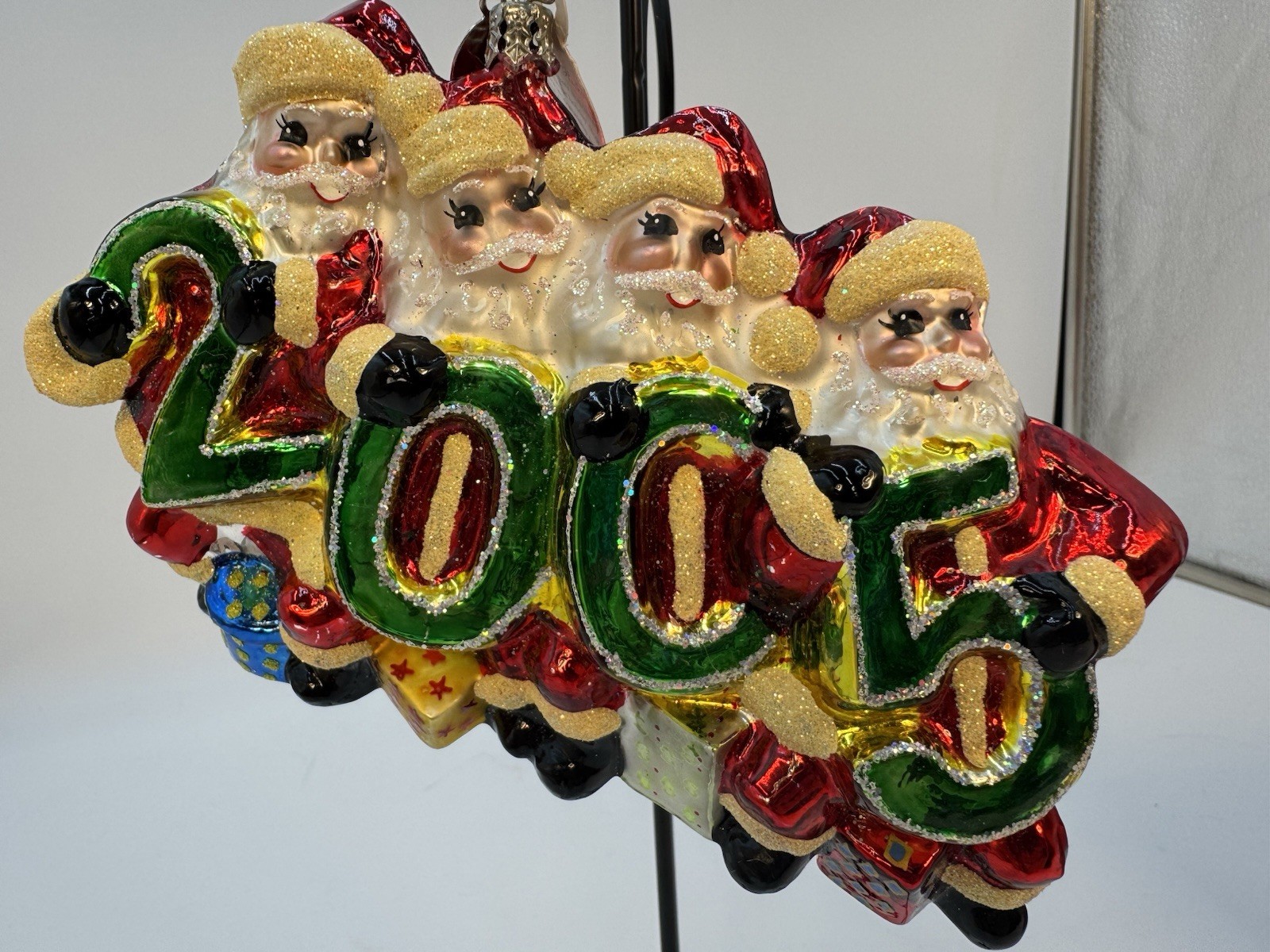 Christopher Radko 20th Anniversary Ornament.  2005.  7”.