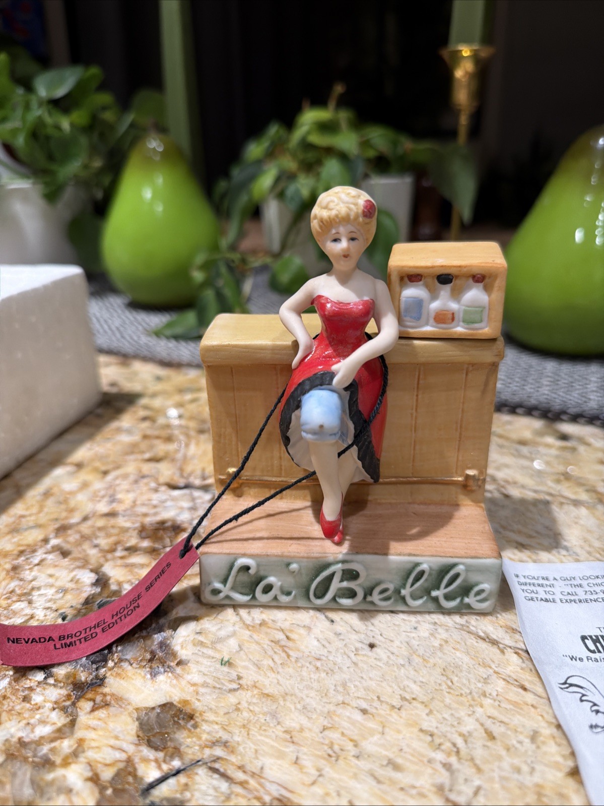 ** Vintage - DUG\'S - BROTHEL DECANTER - La BELLE - UNUSED - Real NICE