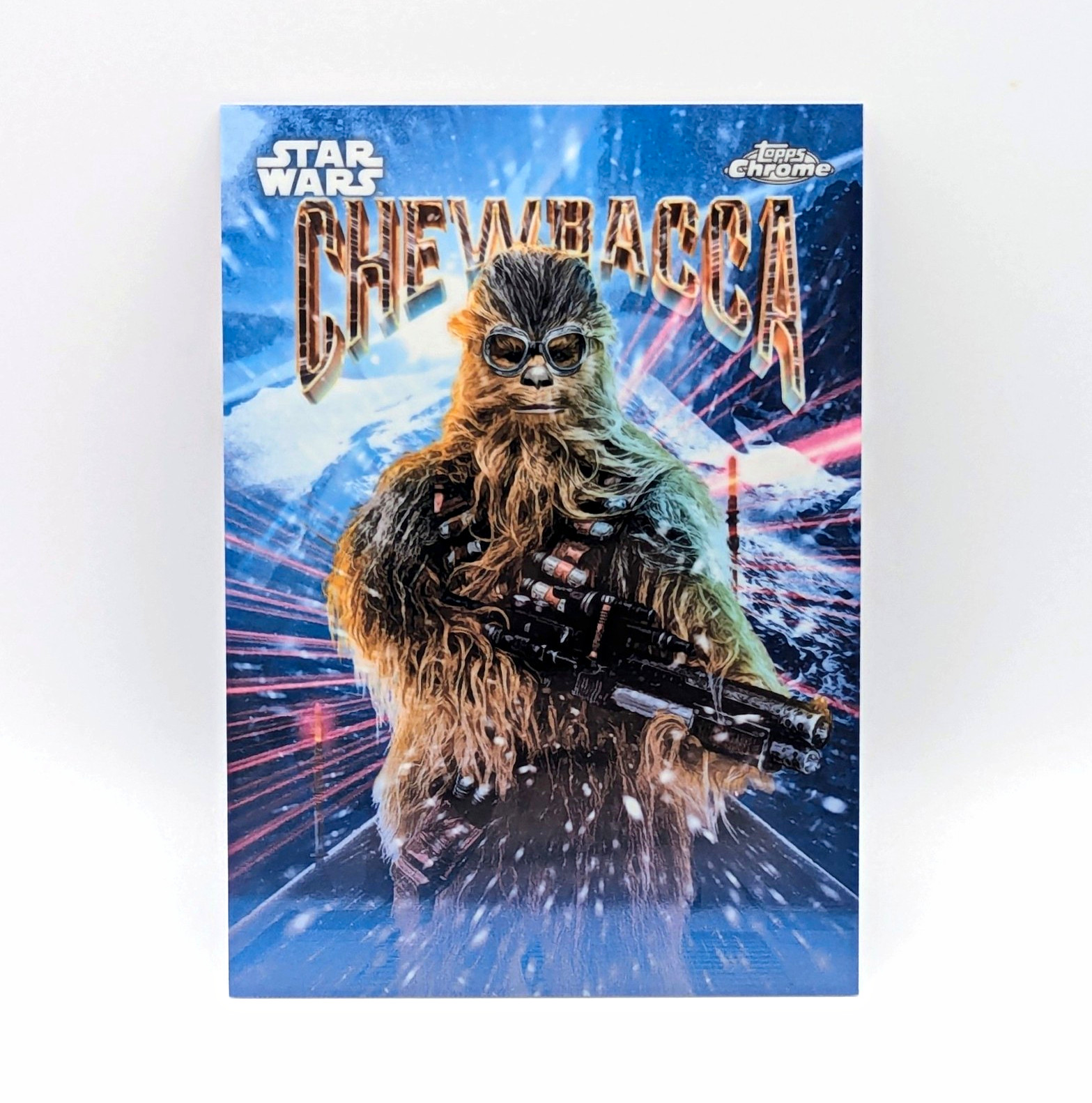 2026 Topps Chrome Star Wars Chewbacca Galactic Maximalists GMAX-CHEWIE